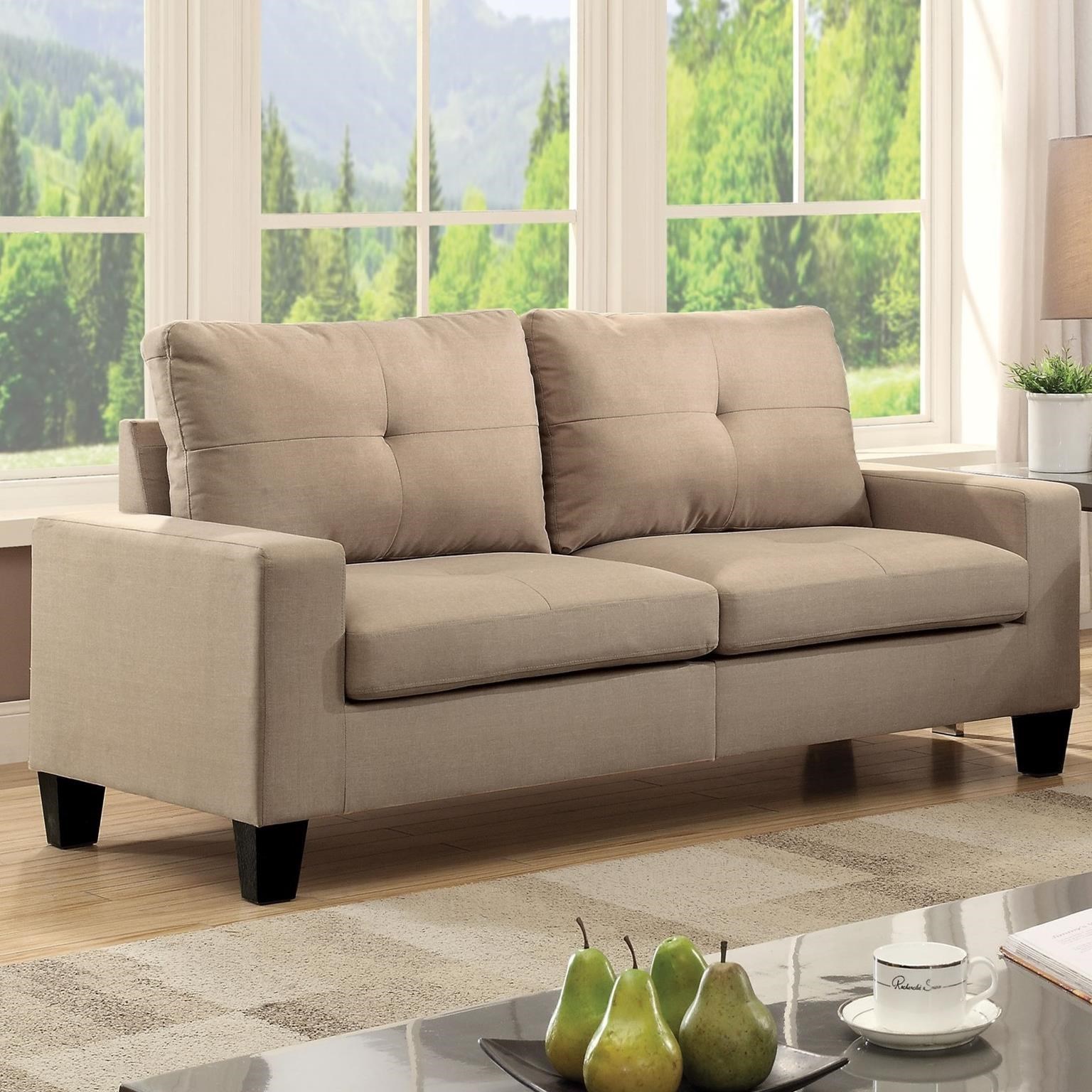 Acme platinum tufted sleeper best sale sofa